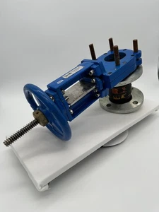 Valtorc Manual Valve Actuator TJ30584 Industrial Blue Handwheel Drive - Picture 1 of 21