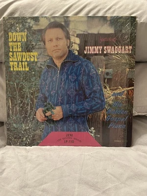 Jimmy  Swaggart DOWN THE SAWDUST TRAIL LP110 Jim Rec 1972 VG/VG +  - Image 1 of 4