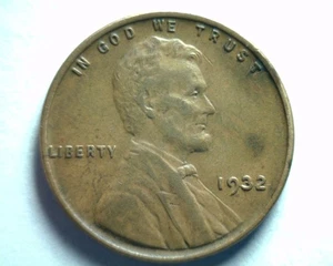 1932 LINCOLN CENT PENNY EXTRA FINE XF EXTREMELY FINE EF NICE ORIGINAL 99c SHIP - Picture 1 of 2