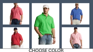 Polo Ralph Lauren Para Hombre Grande y Alto la Icónica Malla Polo NUEVO CON ETIQUETAS $125 - Imagen 1 de 9