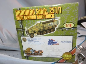 The Ultimate Soldier Sdkfz 251/1 Halftrack tedesco Hanomag 1:18 seconda guerra mondiale - Foto 1 di 4