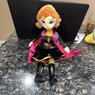 Muñeca de juguete TY Beanies Sparkle Walt Disney Frozen 2 ANNA 16" ANIMAL DE PELUCHE Foto 1 de 4