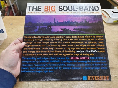 JOHNNY GRIFFIN ORCHESTRA, NORMAN SIMMONS The BIG Soul Band, Riverside RLP 331 LP - Image 1 of 4