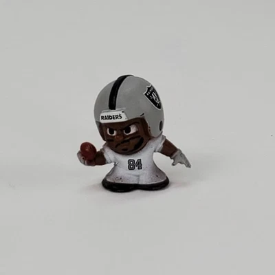 Camiseta deportiva blanca figura de fútbol americano TeenyMates RAIDERS ANTONIO BROWN NFL serie 3 Foto 1 de 4