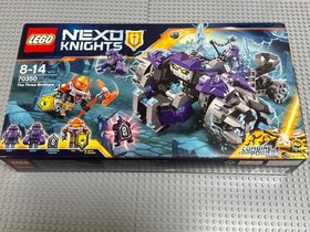 70350 LEGO Nexo Knights The Three Brothers 100% COMPLETE / IN PERFECT CONDITION