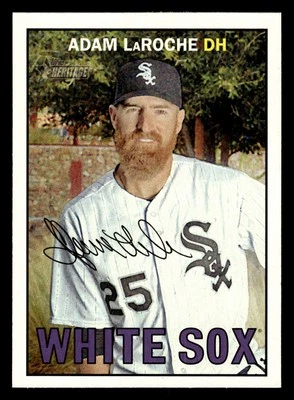 Adam LaRoche 2016 Topps Heritage #204 Chicago White Sox - Image 1 of 2