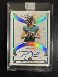 2021 Panini Flawless Diamond Auto /10 RC of Trevor Lawrence No. RGS-TLA - Picture 1 of 6