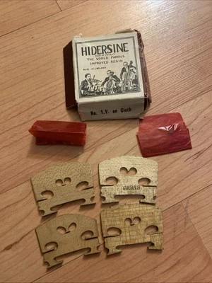 Vtg 4 VIOLIN BRIDGE  1 MARKED PARIS VIOLIN BRIDGE  Read - Image 1 of 4