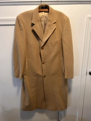 Ralph Lauren Chaps Full Length Wool Blend Overcoat MEN’s 42SH See Pictures!! - Image 1 of 4