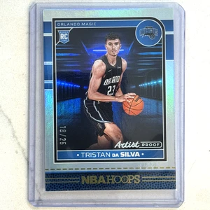 2024-25 Panini NBA Hoops #248 Tristan da Silva Artist Proof /25 Rookie Rc - Bild 1 von 2