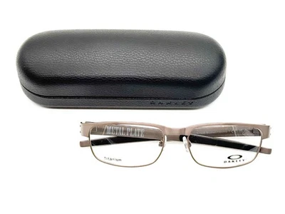 Oakley Metal Plate 5038 06 55 Herren Titan Brille Brillenfassung Gestell Neu