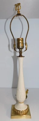 LENOX 22 1/2" LAMP FLORENTINE BUD VASE SHAPE #2 - Image 1 of 4