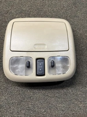 Ford Fusion Mercury Milan 2006-2012 mapa central superior domo consola ligera tostado Foto 1 de 4