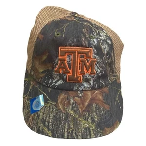 Cappello mimetico Texas A&M taglia unica berretto baseball nuovo regolabile abbigliamento sportivo sport - Foto 1 di 5