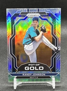 2023 Panini Prizm Pot of Gold Prizm #19 Randy Johnson Mariners - Imagen 1 de 13