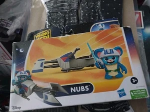 Disney Star Wars Young Jedi Adventures NUBS Figur & Speeder Bike Neu in OVP - Bild 1 von 2