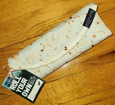 Jansport BURRITO Bolsa Plegable Maquillaje Lápiz Arte Tecnología Bolsa Cartera Monedero Taco Foto 1 de 4