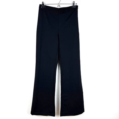 & Other Stories NUEVO Pantalones Negros Pierna Acampanada EE. UU. 8 Minimalista Foto 1 de 4