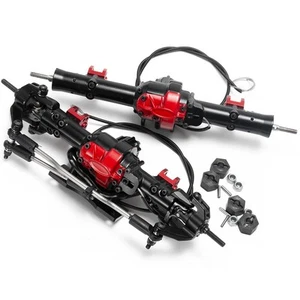 Eje trasero delantero recto eje completo para coche de radiocontrol Rock Crawler 1:10 D90 RC - Imagen 1 de 14