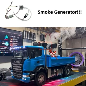 Smoke Generator for 1/14 Tamiya RC Truck Scania Benz 1:14 RC Excavator DIY Parts - Picture 1 of 6