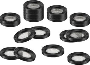 Tatuo 35 Pack Garden Hose Washers Rubber Washers Seals, Self Locking Tabs Keep W - Picture 1 of 7