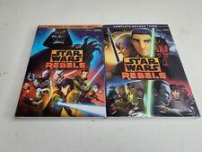 Lot of (2) Star Wars Rebels: Complete Season Two and Three (DVD, 4 Disc Set)