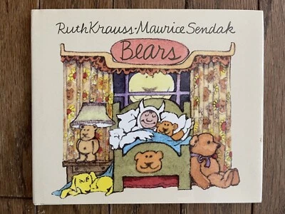 BEARS by Ruth Krauss & Maurice Sendak 2005 HC/DJ Hardcover with Dust Jacket — 第 1/3 张图片