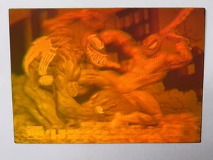 Tarjeta holograma Marvel Universe IV Spider-Man vs Venom H-IV 1993 mezcla tinte ¡casi nueva como nueva! - Imagen 1 de 9