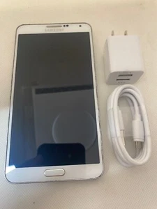 Samsung SM-N900V Galaxy Note 3 Verizon/Desbloqueado Justo (Blanco) - Imagen 1 de 6