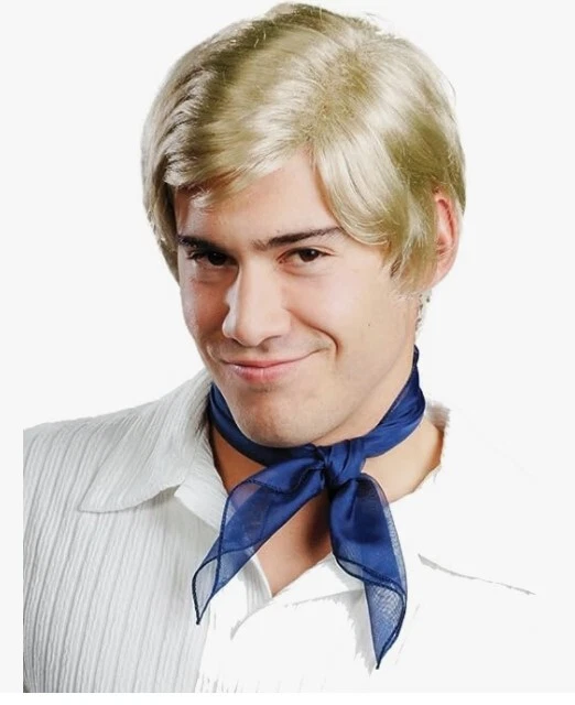 Peluca Freddie - Rubia - Ken - Barbie - Accesorio de Disfraz - Talla Única Foto 1 de 1