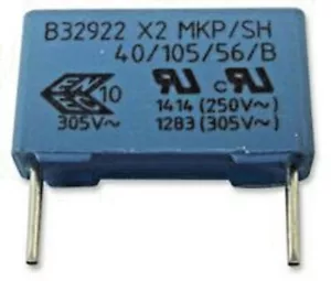 CONDENSADORES DE SEGURIDAD EPCOS B32922C Varias Capacitancias Ver Listado Abajo - Imagen 1 de 1