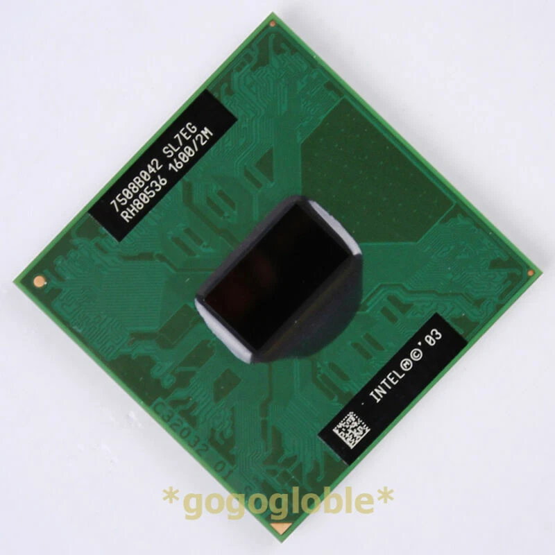 Working Intel Pentium M 725 1.6 GHz SL7EG CPU Processor RH80536 - Image 1 of 1