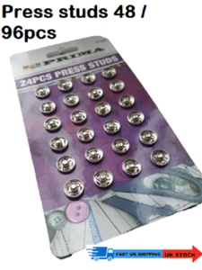 Druckknöpfe Druckknöpfe Druckknöpfe 12,3 mm zum Annähen versteckte Schnalle - x - Bild 1 von 6