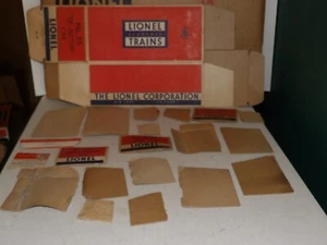 LIONEL # 55 BOX FLAT SUPER NICEAND OTHER PIECES AND FLAPS FOR THE BOX GUY - Picture 1 of 4