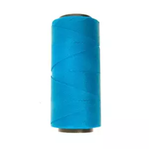 Knot-It Waxed Cording 1mm Aqua Blue 43875 (144m/472ft) 2-Ply Polyester Cord - Picture 1 of 7