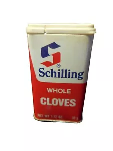 Vintage Schilling ganze Nelken Gewürz Gewürz Behälter Nachlass Fund - Bild 1 von 6