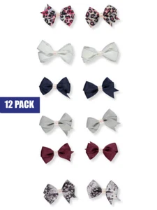 Buttons & Bows' 12-Pack Hair Bow Variety Pack - white/multi, one size - Picture 1 of 2