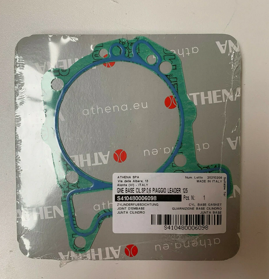 Athena Guarnizione Base Cilindro PIAGGIO LIBERTY 4T - 3V LEM 150 2013 2014 Foto 1 de 1