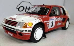 Otto 1/18 Scale Resin - OT647 Peugeot 205 T16 Group B Belga Rallye - Picture 1 of 5