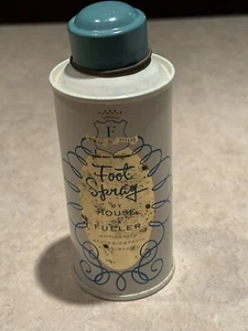 Vintage Fußspray von House of Fuller ~ 5 Unzen ~ Blechdeckel ~ 1/3 -1/4 des Produkts bleibt - Bild 1 von 6