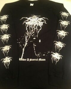 DARKTHRONE Under A Funeral Moon Long Sleeve Shirt fenriz isengard black metal 66