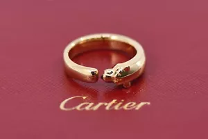 Cartier Panthere 18K Yellow Gold Ring Size 59 - Picture 1 of 5