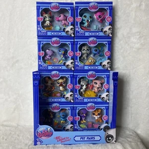 Littlest Pet Shop Pet Pairs Gen 7 Series 1 LPS G7 Figures Full Set Of 8 NEW