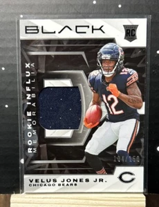 2022 Panini Black - Rookie Influx Materials #RIM-VJO Velus Jones Jr. /150 (MEM, - Picture 1 of 2