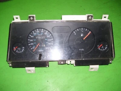 1993 Dodge Shadow SPEEDOMETER Gauges Instrument Cluster 55k Miles - Image 1 of 2