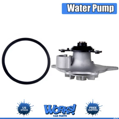 Water Pump W/Gasket For 01-07 Chrysler Town&Country Dodge Grand Caravan 3.3 3.8L Foto 1 de 4
