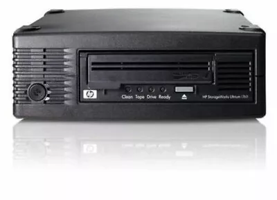 HP Ultrium LTO4 1760 External SCSI Backup Tape Drive EH922A - Image 1 of 4
