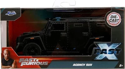 Jada 1/32 - Fast & Furious - SUV Hummer Agenzia Nero Opaco - 34449 - Immagine 1 di 4