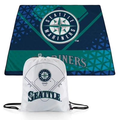 PICNIC TIME Unisex-Adult MLB Impressa Picnic/Beach Blanket- Seattle Mariners - Image 1 of 3