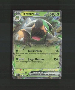 Torterra ex 012/162 Zeitliche Kräfte Ultra Rare Holo Pokemon Karte NM - Bild 1 von 10